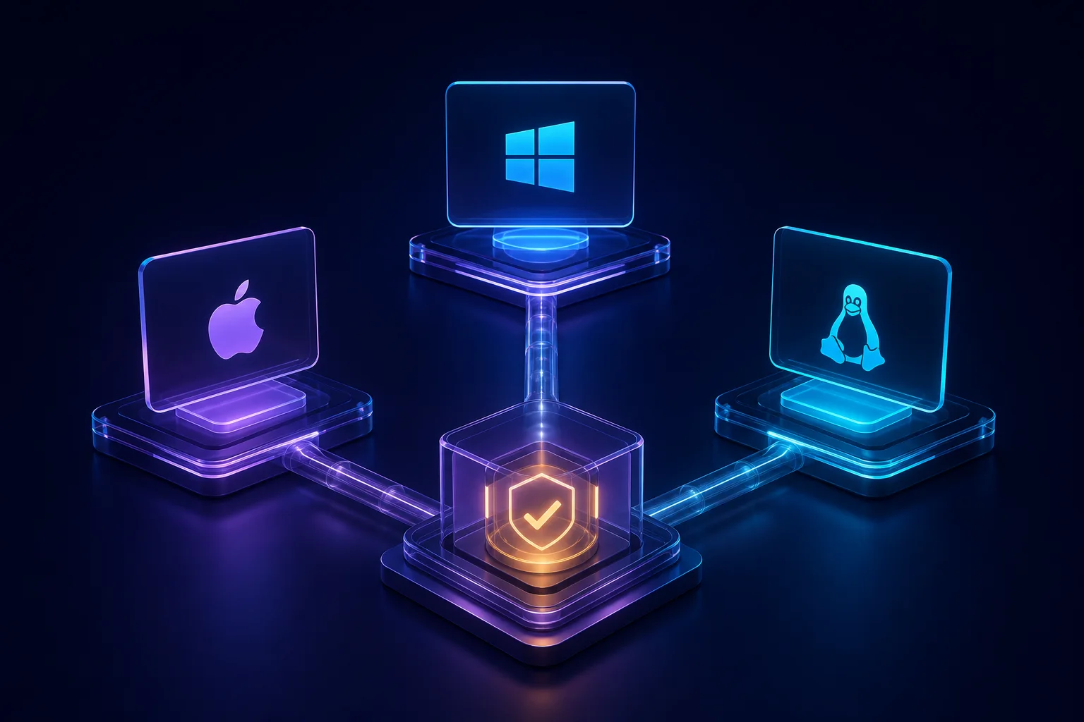 macOS, Windows, Linux에서 설치 경로를 선택하고 실행 파일 충돌을 진단하는 흐름